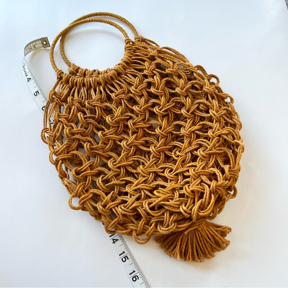 NWOT Anthropologie Knotted Bag - Picture 3 of 3